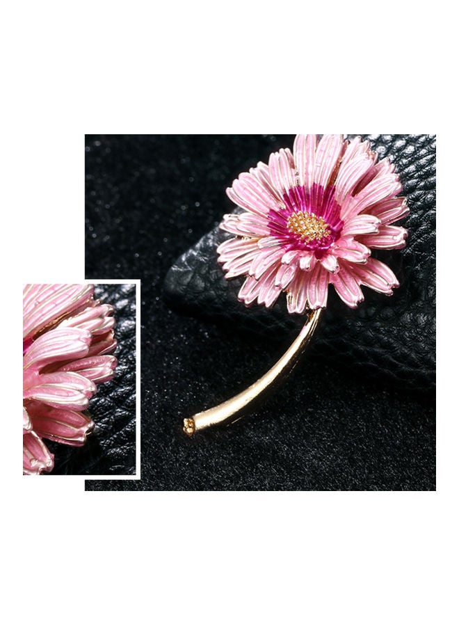 J.J Hand made - Daisy Multi-Layer Petal Forest Series Brooch - Image 1