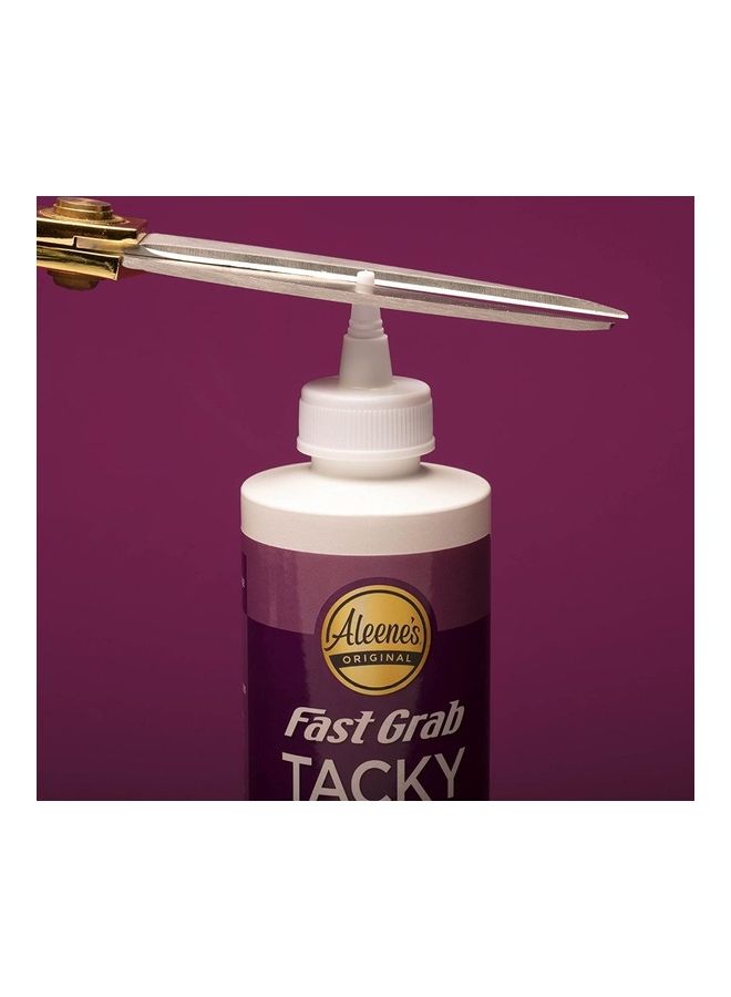 Aleene's Fast Grab Tacky Glue White  - Image 3