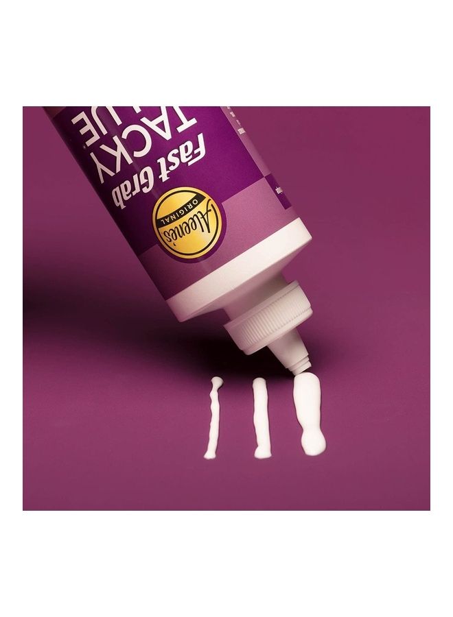 Aleene's Fast Grab Tacky Glue White  - Image 4