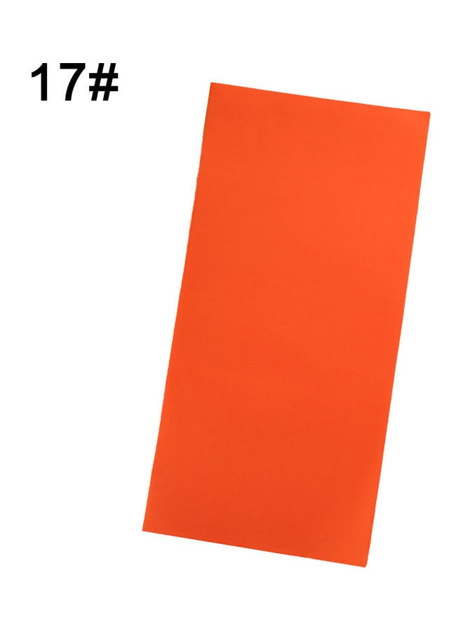 Raincoat Appliqued Self-Adhesive Patch Sticker Orange 