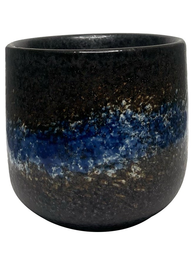 Drop Of Happiness Arabic Coffee Cup Black/Blue 200ml 