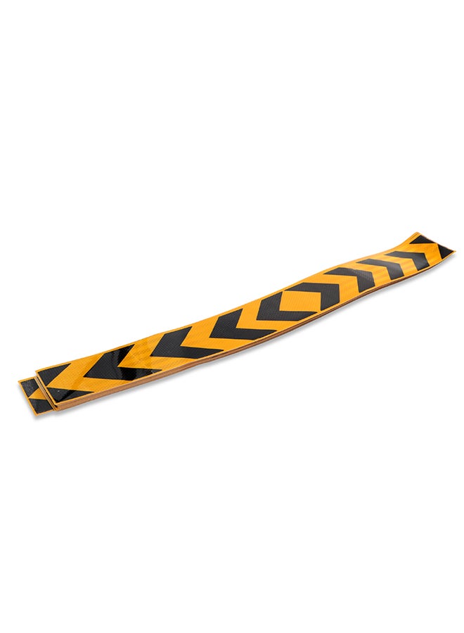 Reflective Sticker     Yellow/Black   900 x 10 mm 900x10mm - Image 2
