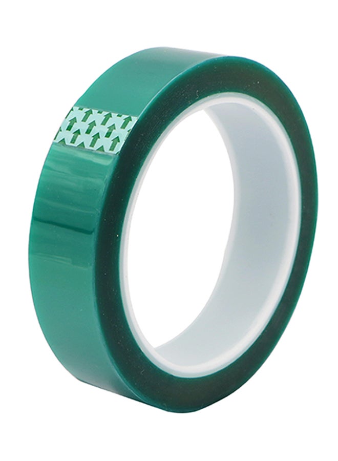 Generic High Temperature Polyester Tape     Green   24 mm x 66 m Green  - Image 1