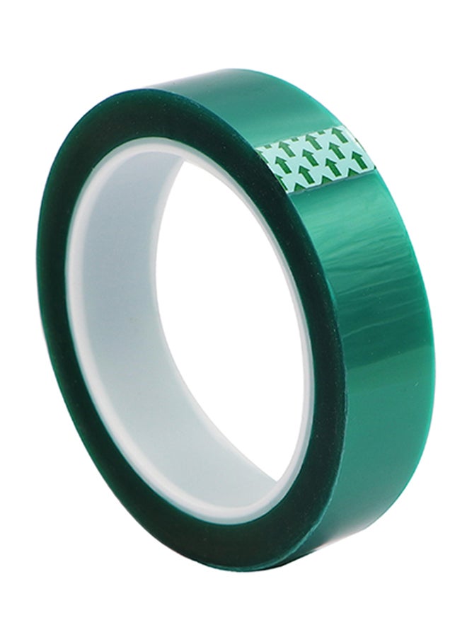Generic High Temperature Polyester Tape     Green   24 mm x 66 m Green  - Image 2