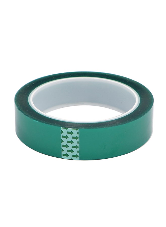 Generic High Temperature Polyester Tape     Green   24 mm x 66 m Green  - Image 4