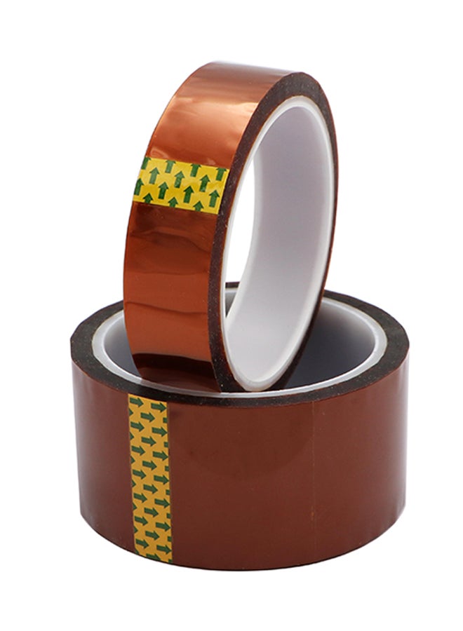 Generic High Temperature Polyester Tape     Gold   48 mm x 33 m Gold  - Image 3