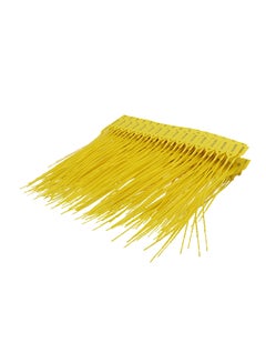 Generic PVC Dotted Cable Seal     Yellow   250 mm Yellow 25x10x2cm  - Image 1