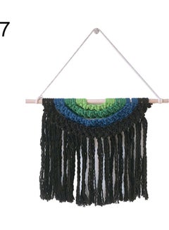 Wall Hanging Handmade Cotton Tapestry Black