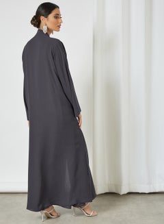 7ينتي3 عباية مزينة بكشكشة  - Image 3