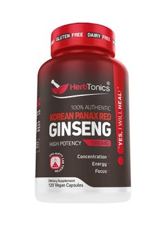 Herbtonics Korean Red Panax Ginseng 1500 Mg 