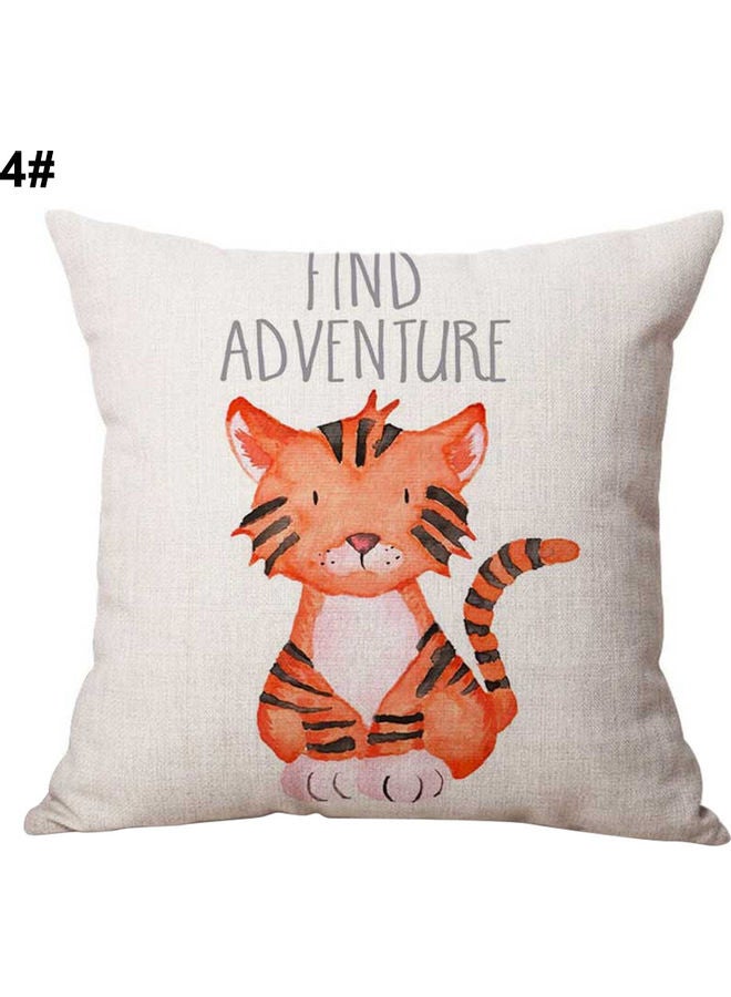 Printed Pillow Cushion Cover Multicolour
