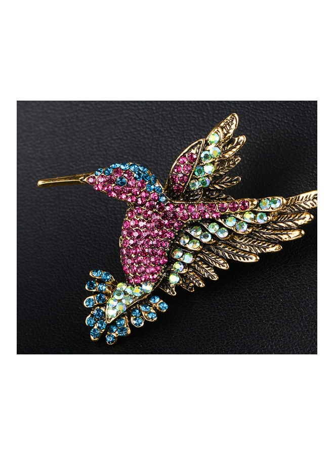J.J Hand made - Enamel Swallow Vintage Style Brooch - Image 1