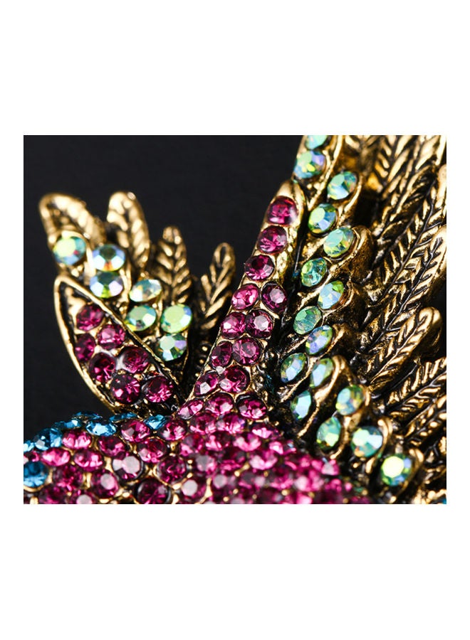 J.J Hand made - Enamel Swallow Vintage Style Brooch - Image 1
