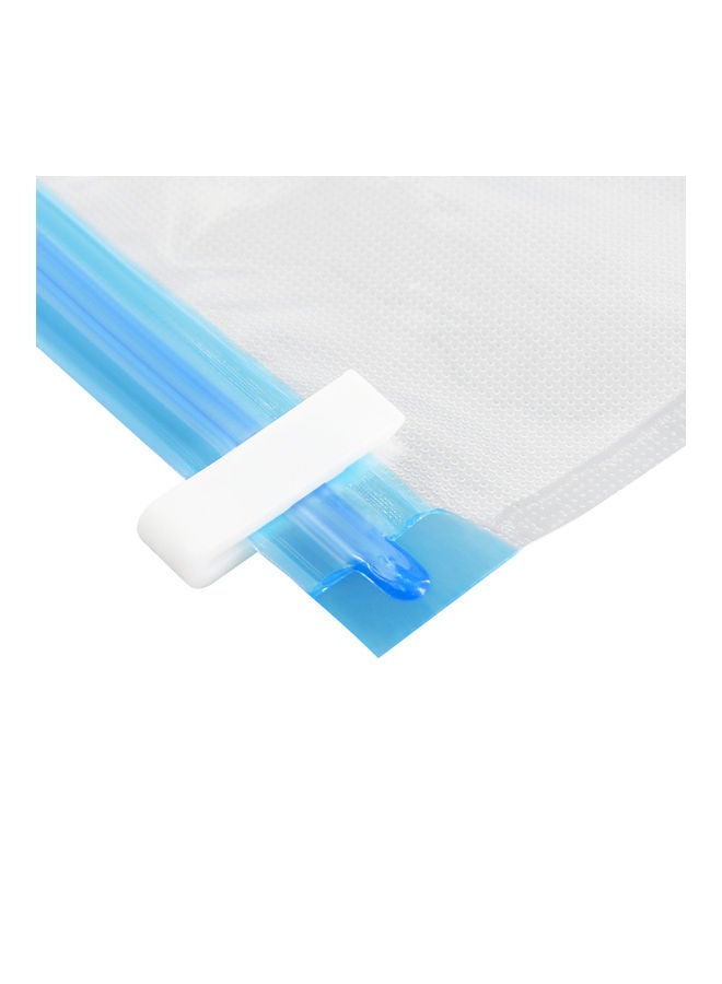 Aibecy 5-Piece 3D Printer Filament Compression Storage Bag with Manual Air Pump and Sealing Clip Transparent/White  - Image 5