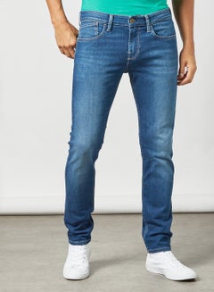 Pepe Jeans LONDON Low Waist Slim Fit Jeans Light Blue  - Image 1