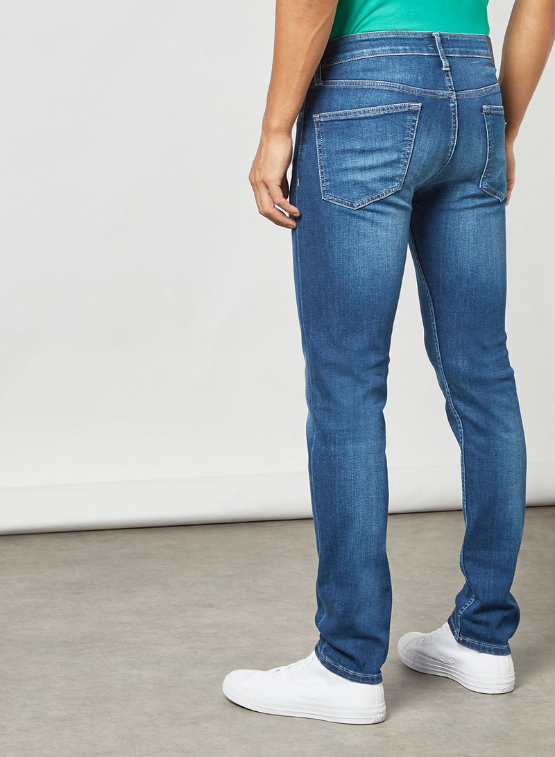Pepe Jeans LONDON - Low Waist Slim Fit Jeans Light Blue - Image 1