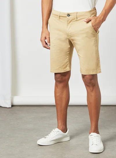 Pepe Jeans LONDON Chino Bermuda Shorts Brown