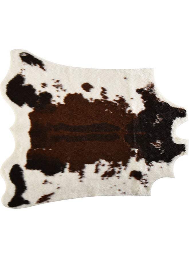 Cow Print Area Rug Multicolour 30x30x10cm