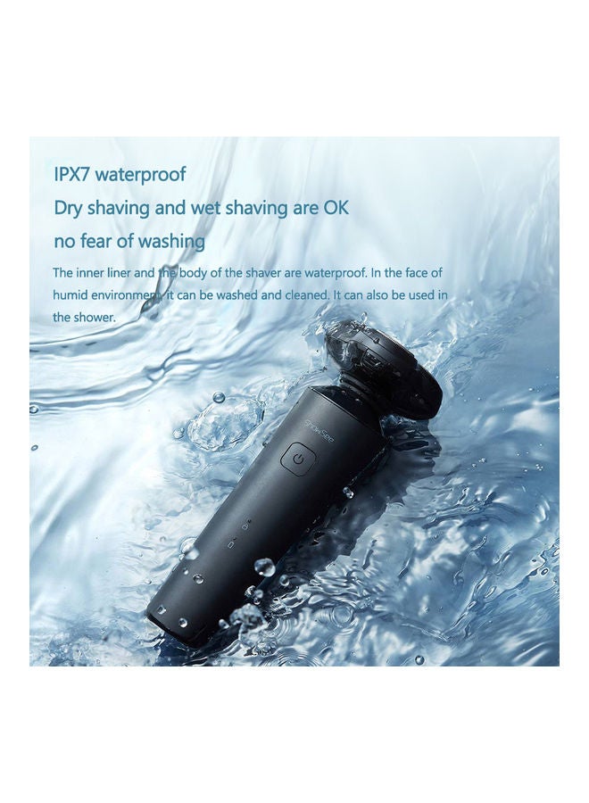 ShowSee Triple Floating Electric Shaver Black - Image 2