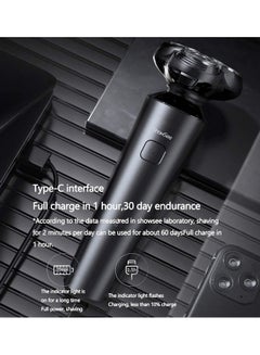 ShowSee Triple Floating Electric Shaver Black  - Image 3