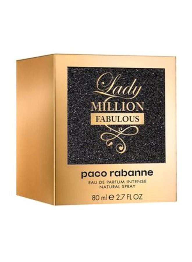 paco rabanne Lady Million Fabulous Intense 80ml  - Image 3