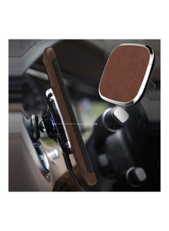 Nillkin MC016 2 in 1 Classic Set Of Car Magnetic Wireless Charger & Magnetic Leather Case For iPhone XS / iPhone X brown  - Image 5