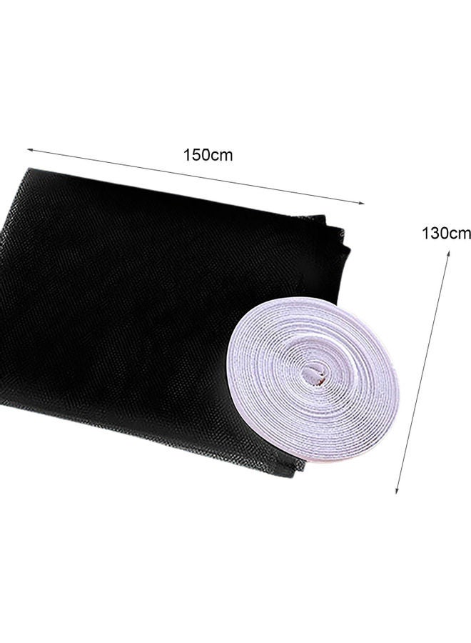 Window Mosquito Net Black 150x130cm