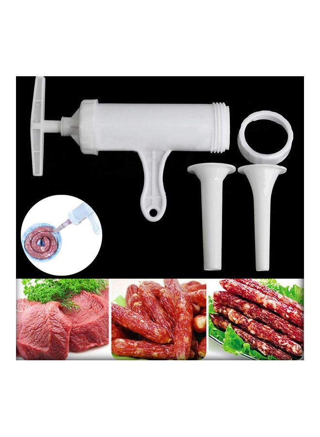 Manual Meat Sausage Filler Stuffer White - Image 4