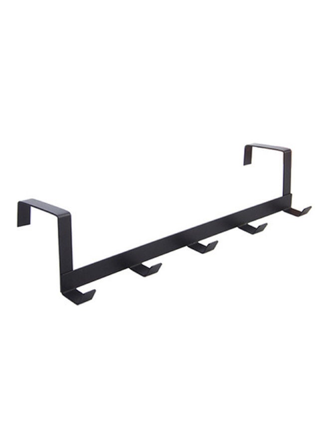 Generic 5-Hook Back Door Hanger Black  - Image 1