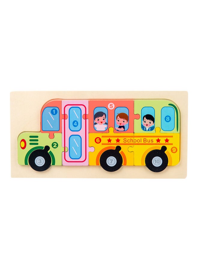 MissTiara 3D Educational Wooden Puzzle - Image 1