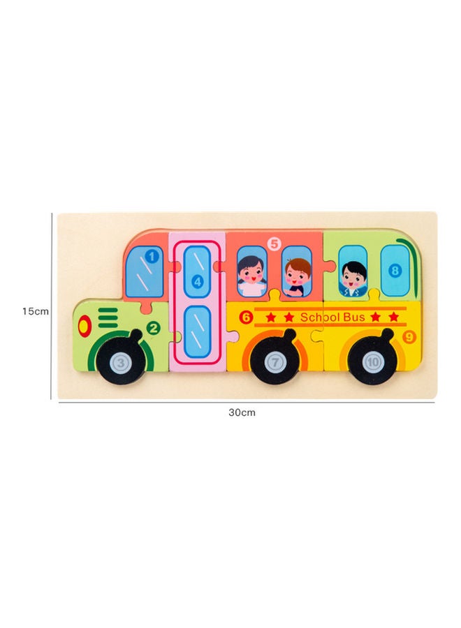 MissTiara 3D Educational Wooden Puzzle - Image 3
