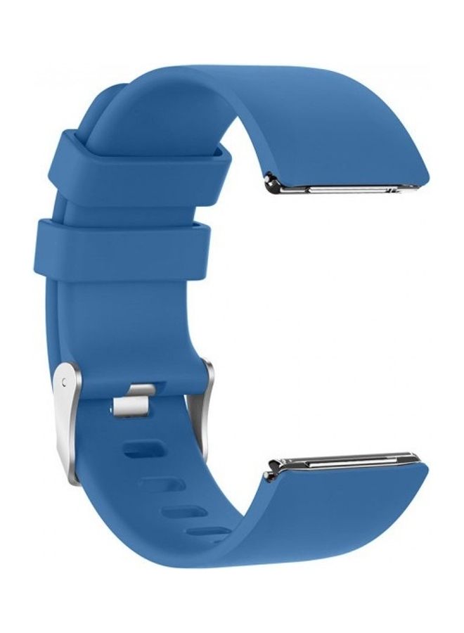 MARGOUN Replacement Silicone Band for Fitbit Versa/Versa 2/Versa Lite Smart Watch blue - Image 5