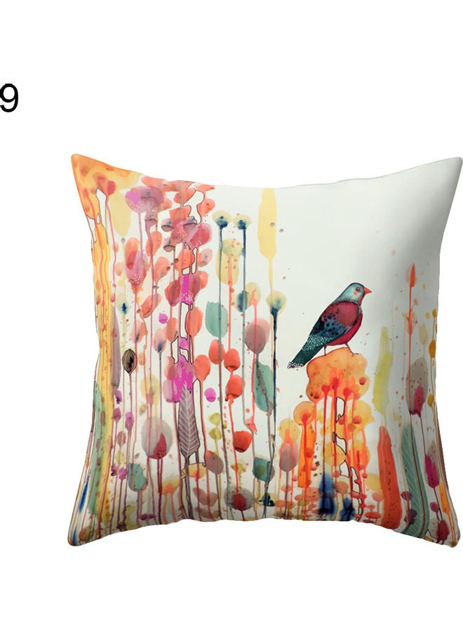 Colourful Prints Cushion Cover Multicolour
