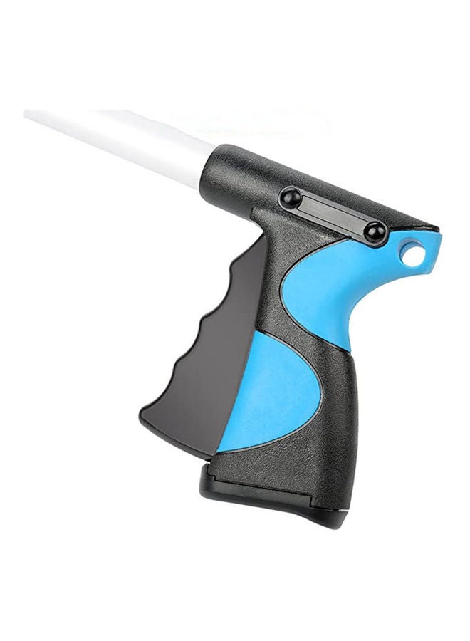 Aluminum Alloy Curved Handle Design Foldable Long Trash Clamps Grab Pickup Tool Multicolour - Image 5