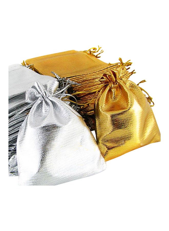 25 قطعة من أكياس صغيرة مُزوّدة بخيط قابل للسحب مصنوعة من الأورجانزا - Image 1