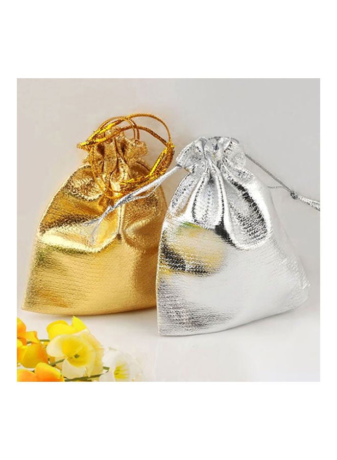 25 قطعة من أكياس صغيرة مُزوّدة بخيط قابل للسحب مصنوعة من الأورجانزا - Image 2