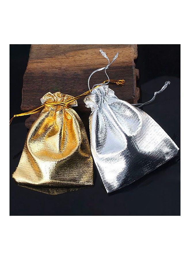 25 قطعة من أكياس صغيرة مُزوّدة بخيط قابل للسحب مصنوعة من الأورجانزا - Image 3