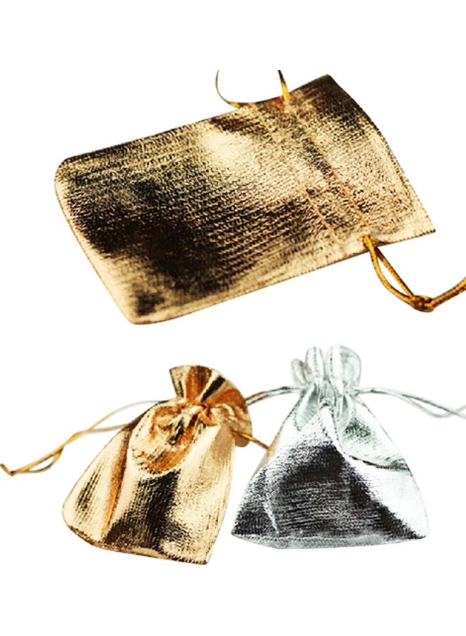 25 قطعة من أكياس صغيرة مُزوّدة بخيط قابل للسحب مصنوعة من الأورجانزا - Image 4