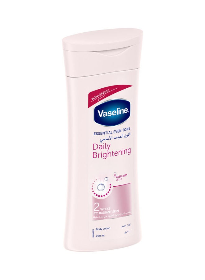 Vaseline Daily Brightening Body Lotion Clear 200ml - Image 1