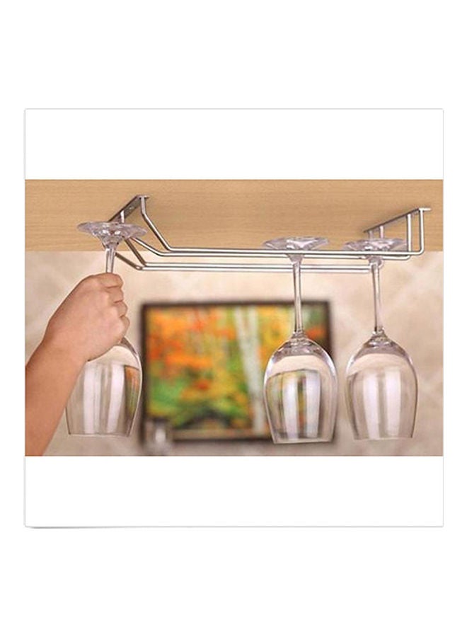 Wine Glass Rack Silver  - Image 2