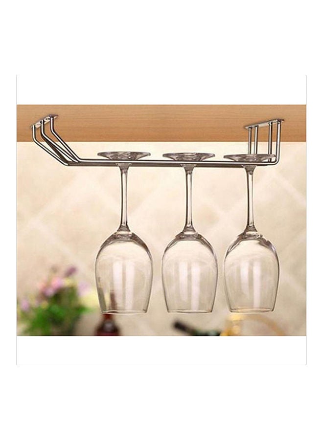 Wine Glass Rack Silver  - Image 1