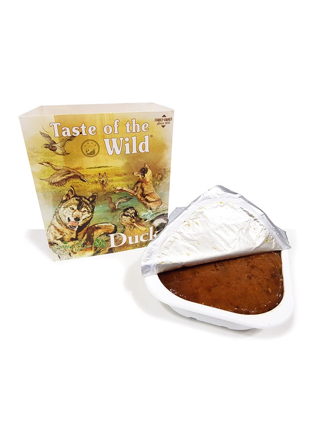 Wet Food Duck And Chicken With Fruit And Veg Tray 390grams