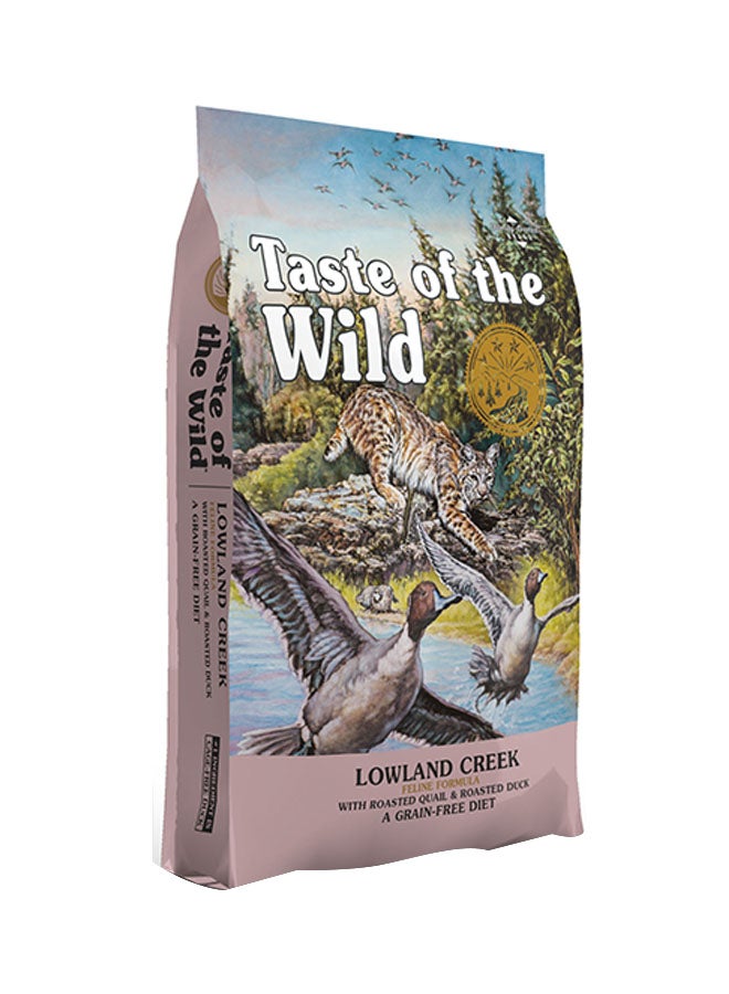 Taste of the Wild - Lowland Creek Feline Recipe With Roasted Quail And Roasted Duck 2.3kg - Image 1