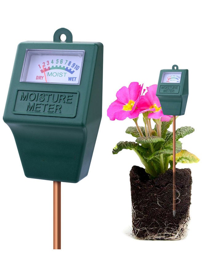 Generic Indoor And Outdoor Soil Moisture Meter Green  - Image 1