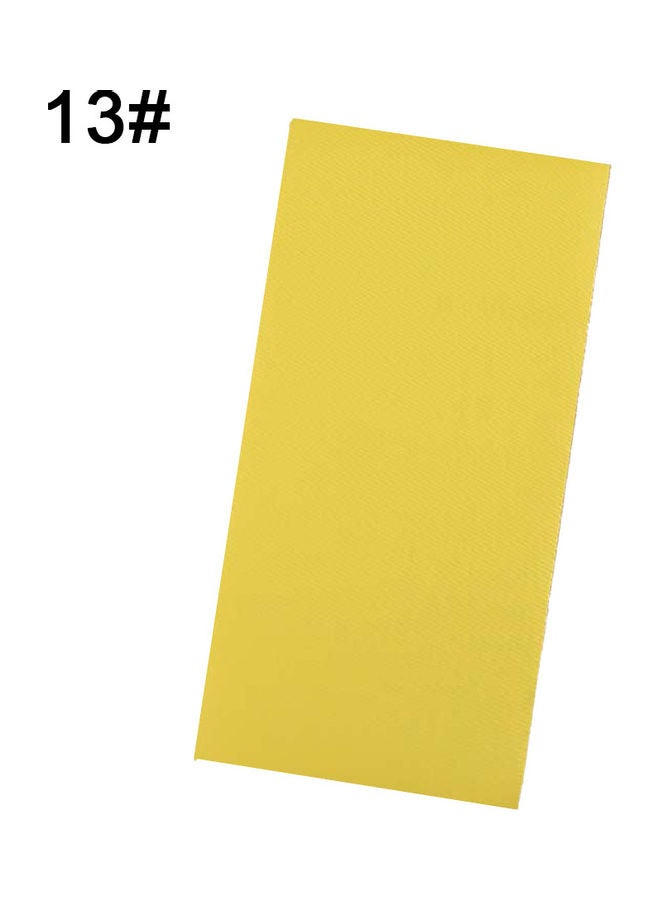 Raincoat Appliqued Self-Adhesive Patch Sticker Yellow 