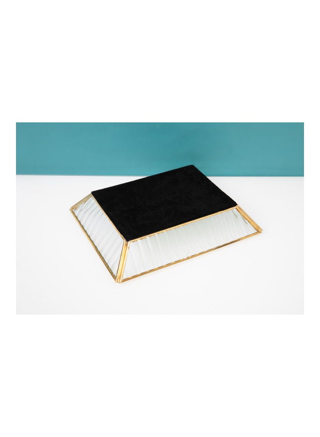 fashionhome Multi Functional Storage Tray Clear 25.5x15.5x7cm  - Image 3