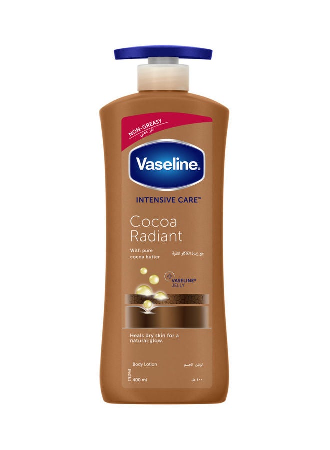 Vaseline Cocoa Radiant Body Lotion Clear 400ml - Image 1