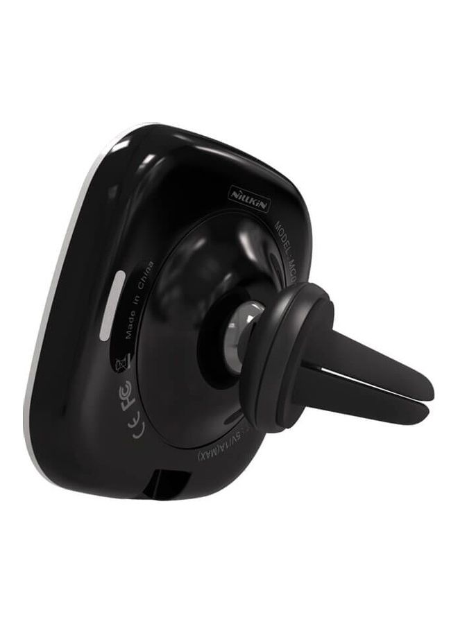 Nillkin MC016 2 in 1 Classic Set Of Car Magnetic Wireless Charger & Magnetic Leather Case For iPhone XS / iPhone X Black - Image 3