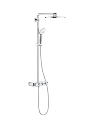 Euphoria Smartcontrol 310 Cube Duo Shower System Set Silver - v1624830382/N48593473A_1