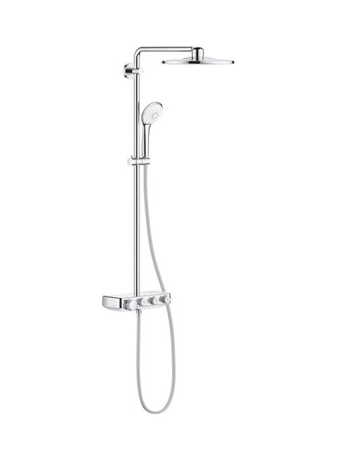 Euphoria Smartcontrol 310 Cube Duo Shower System Set Silver
